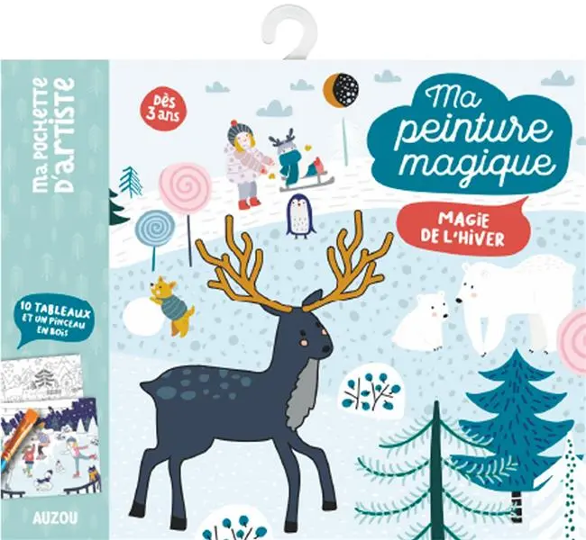 Ma peinture magique "Magie de l'hiver"