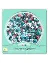 Perles "Alphabet" - Argent