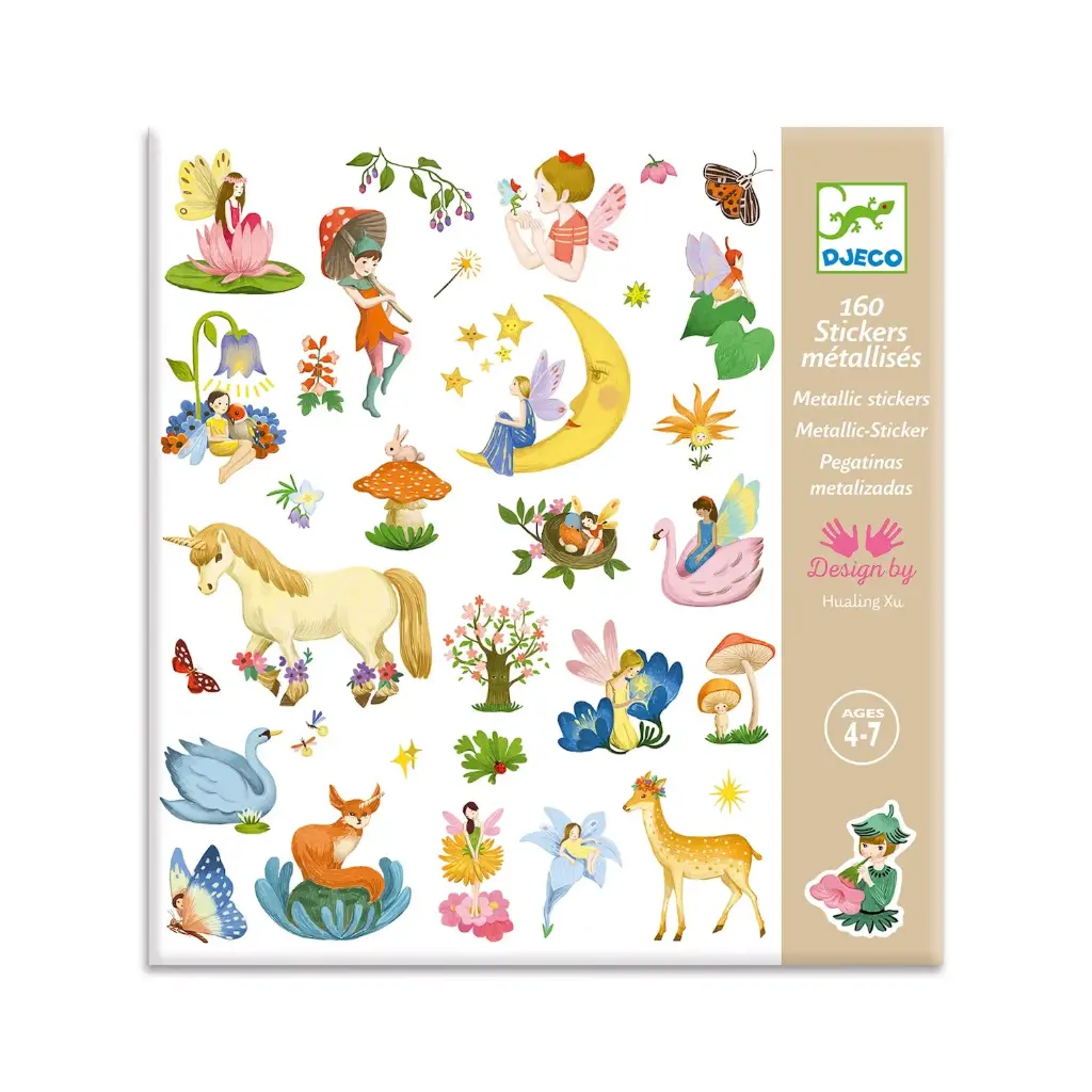 Stickers métallisés "Fantasy"