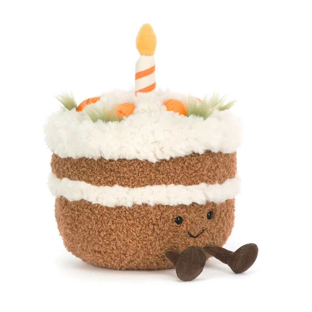 Peluche Gâteau "Amuseables Carrot Cake"