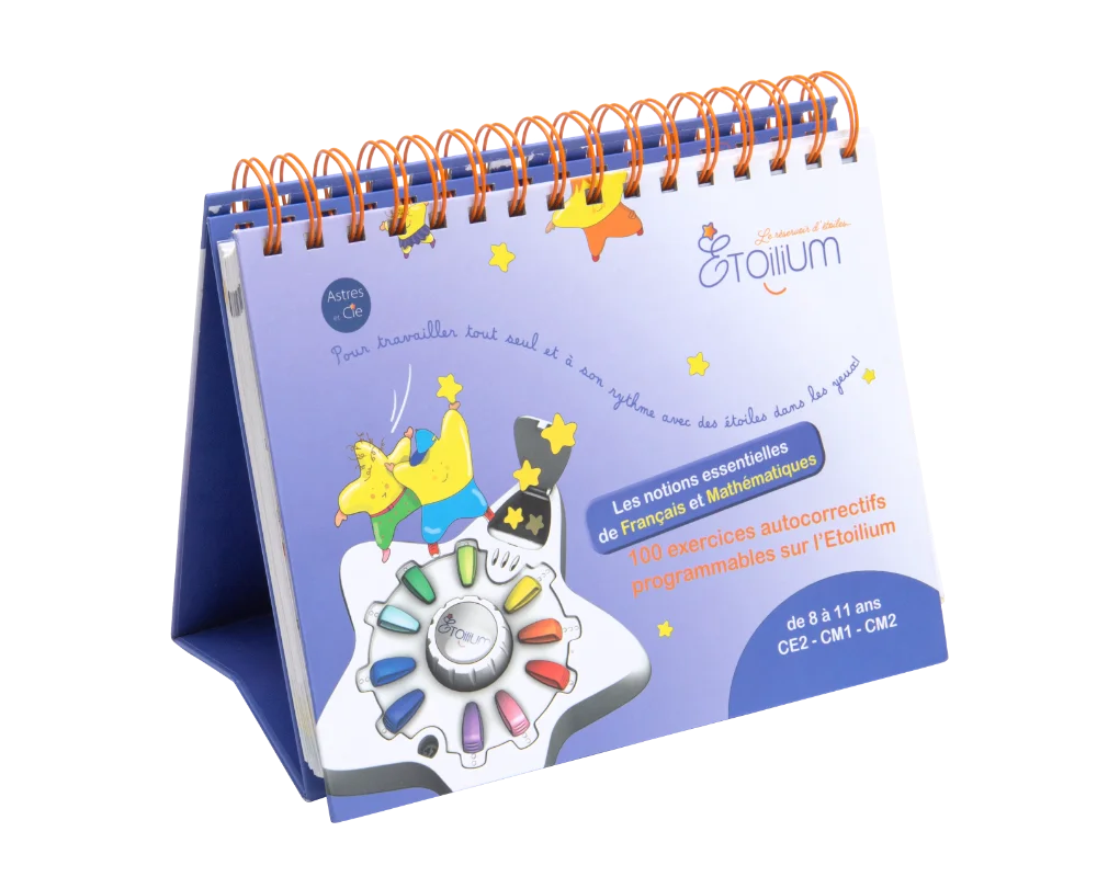 Etoilium - 100 fiches autocorrectives "Les notions essentielles de Français et Mathématiques" 8 à 11 ans