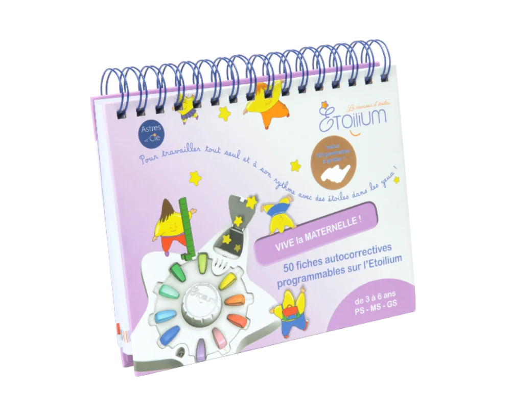 Etoilium - 30 fiches autocorrectives "Vive la maternelle" 