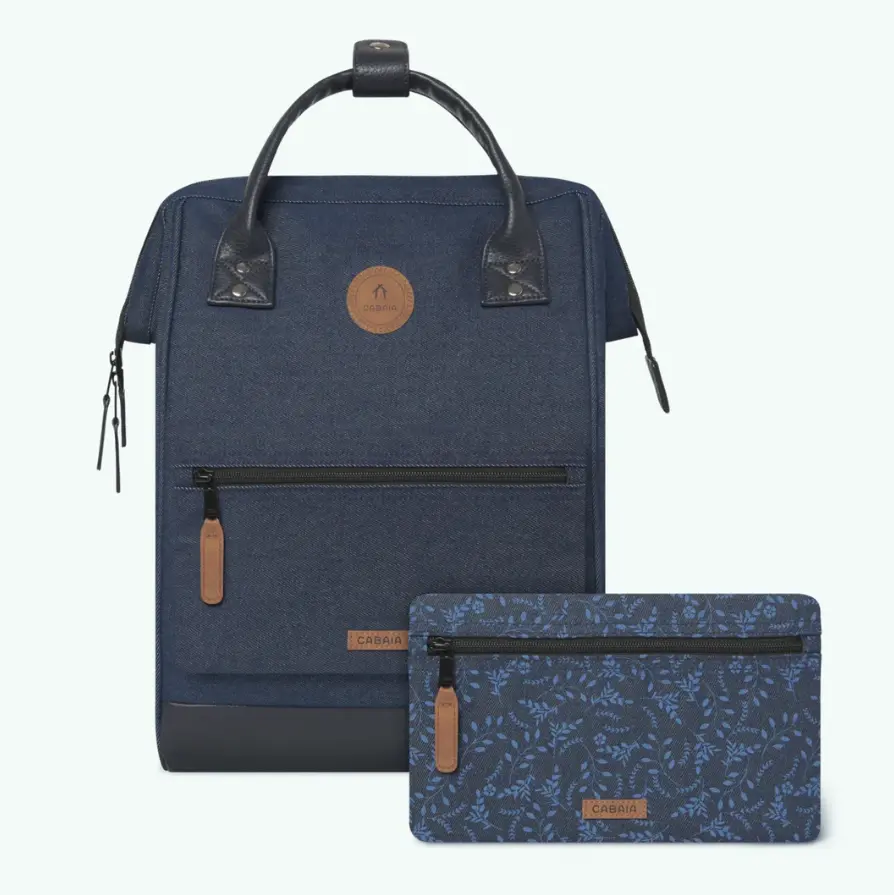 [CABNAMUR] Sac à dos Cabaia avec deux pochettes interchangeables "Namur" taille M