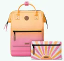 Sac à dos Cabaia avec deux pochettes interchangeables "Cabourg" taille L