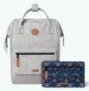 Sac à dos Cabaia avec deux pochettes interchangeables "Reims" taille M  