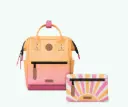 Sac à dos Cabaia avec deux pochettes interchangeables "Cabourg" taille XS  