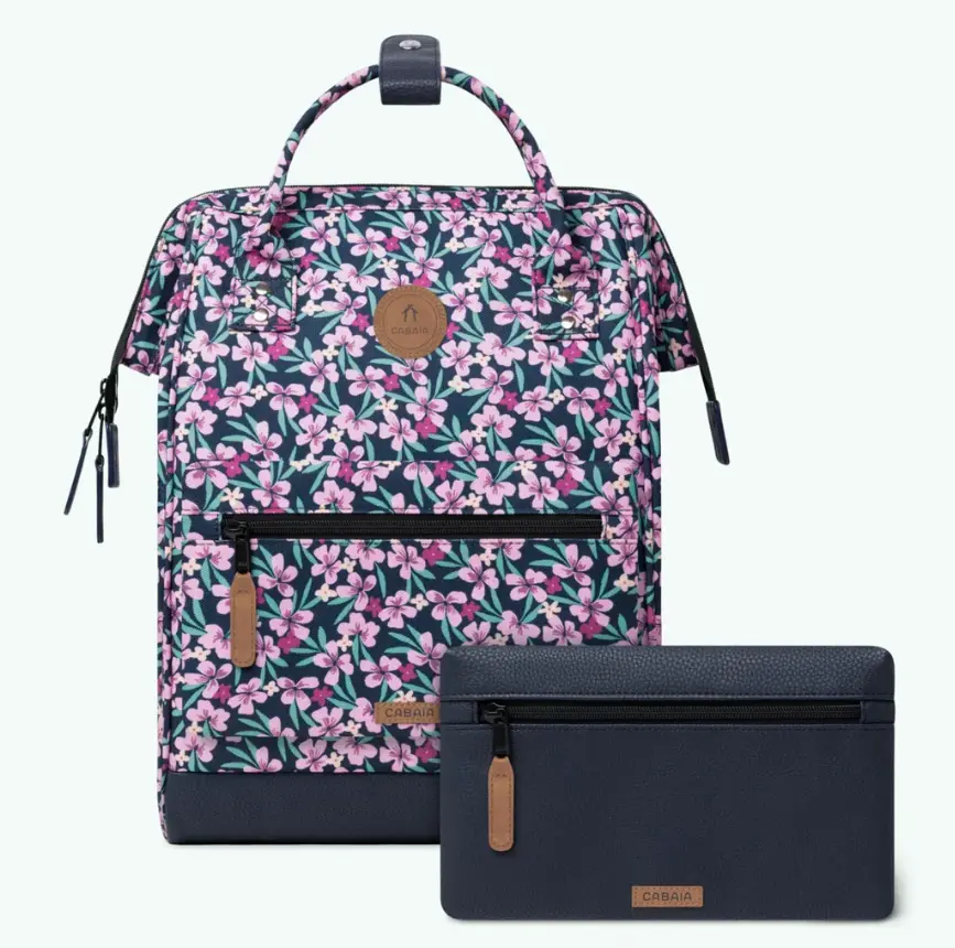 Sac à dos Cabaia avec deux pochettes interchangeables "Cagliari" taille M   