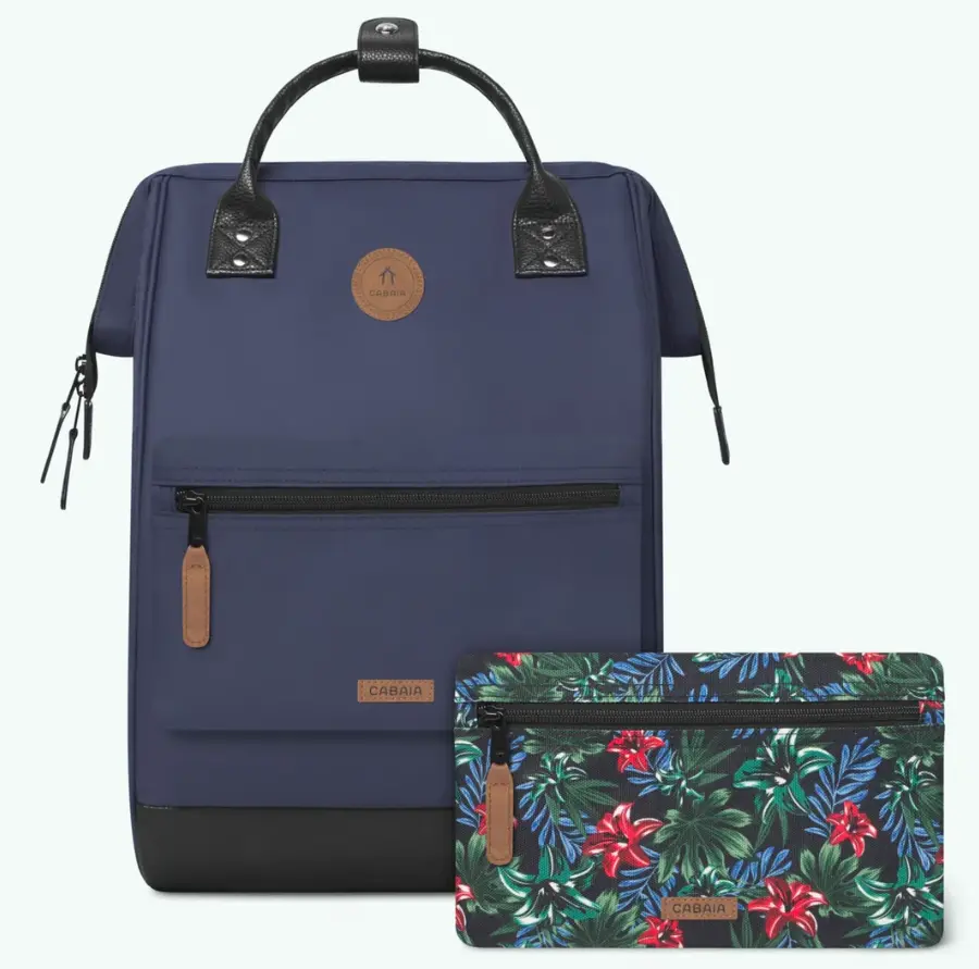 Sac à dos Cabaia avec deux pochettes interchangeables "Pau" taille L