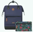 Sac à dos Cabaia avec deux pochettes interchangeables "Pau" taille L