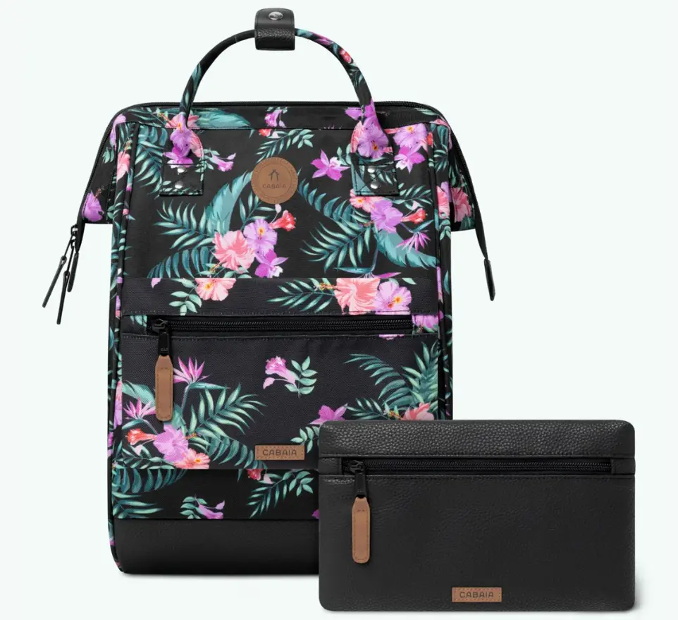 Sac à dos Cabaia avec deux pochettes interchangeables "Valladolid" taille L