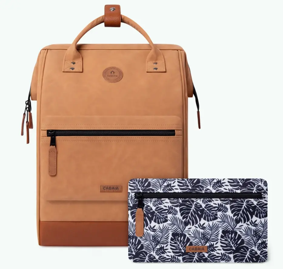[CABMOSCOW] Sac à dos Cabaia avec deux pochettes interchangeables "Moscow" taille L