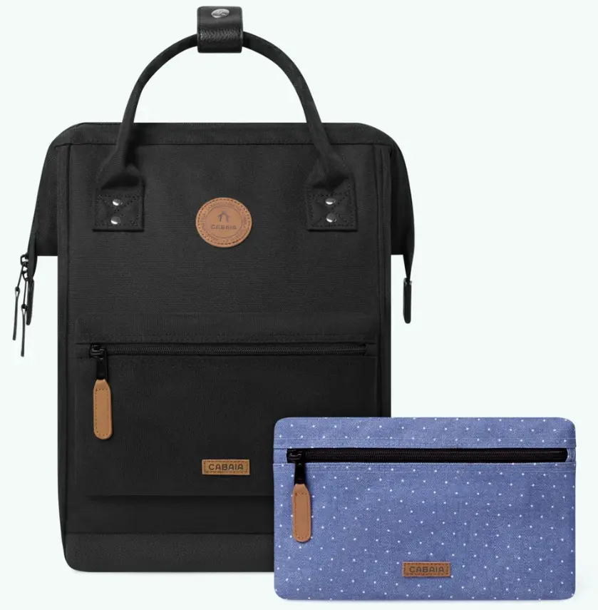 [CABBERLIN] Sac à dos Cabaia avec deux pochettes interchangeables "Berlin" taille M