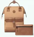 Sac à dos Cabaia avec deux pochettes interchangeables "Launceston" taille M