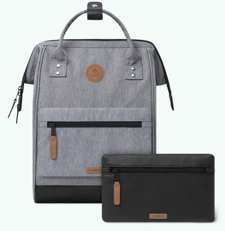 [CABGETARIA] Sac à dos Cabaia avec deux pochettes interchangeables "Getaria" taille M