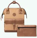 Sac à dos Cabaia avec deux pochettes interchangeables "Launceston" taille S
