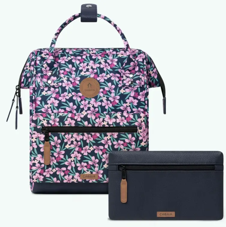 Sac à dos Cabaia avec deux pochettes interchangeables "Cagliari" taille S