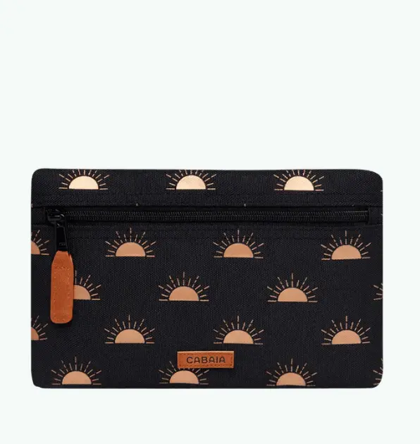 Pochette Cabaia taille L "Waikiki Beach"