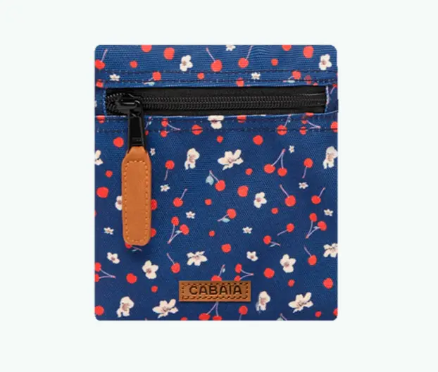 [CABZENEAGARDEN] Pochette Cabaia taille S "Zenea Garden"