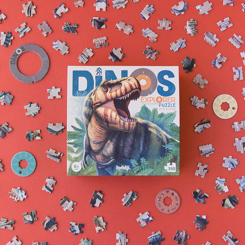 Puzzle "Dinos explorer" - 350 pièces