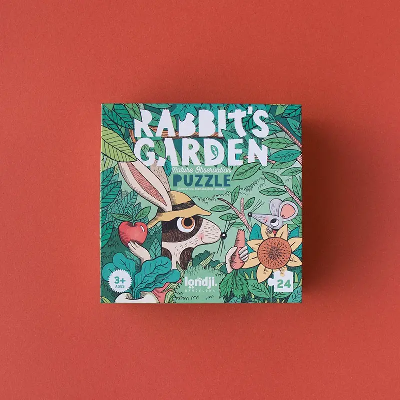 Puzzle "Rabbit's garden" - 24 pièces