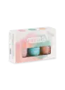 Coffret de 3 vernis à ongles et lime "Délices d'été"