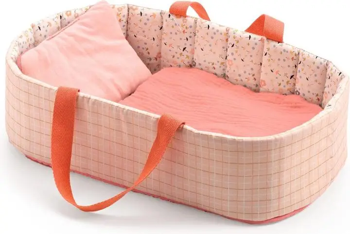 Couffin pour poupées "Pink Lines"