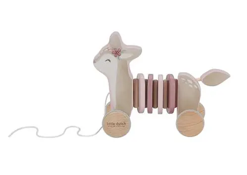 Animal à tirer "faon Fairy Garden"  