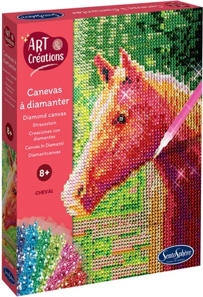 Canevas à diamanter "Cheval"