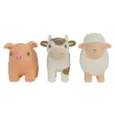 Set de 3 figurines pour le bain "Little Farm"