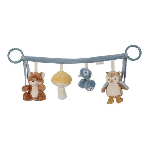 Chaîne d'activités pour poussette "Forest Friends"