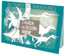 Cahier de dessin animé (BlinkBook) "Au temps des dinosaures"