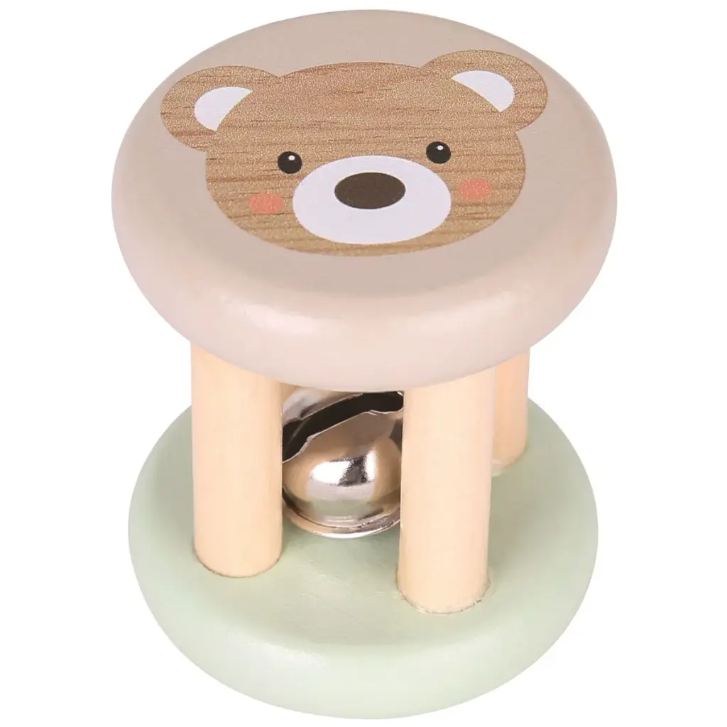 Hochet "ours" avec clochette