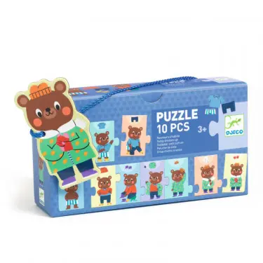 Puzzle "Nounours s'habille"