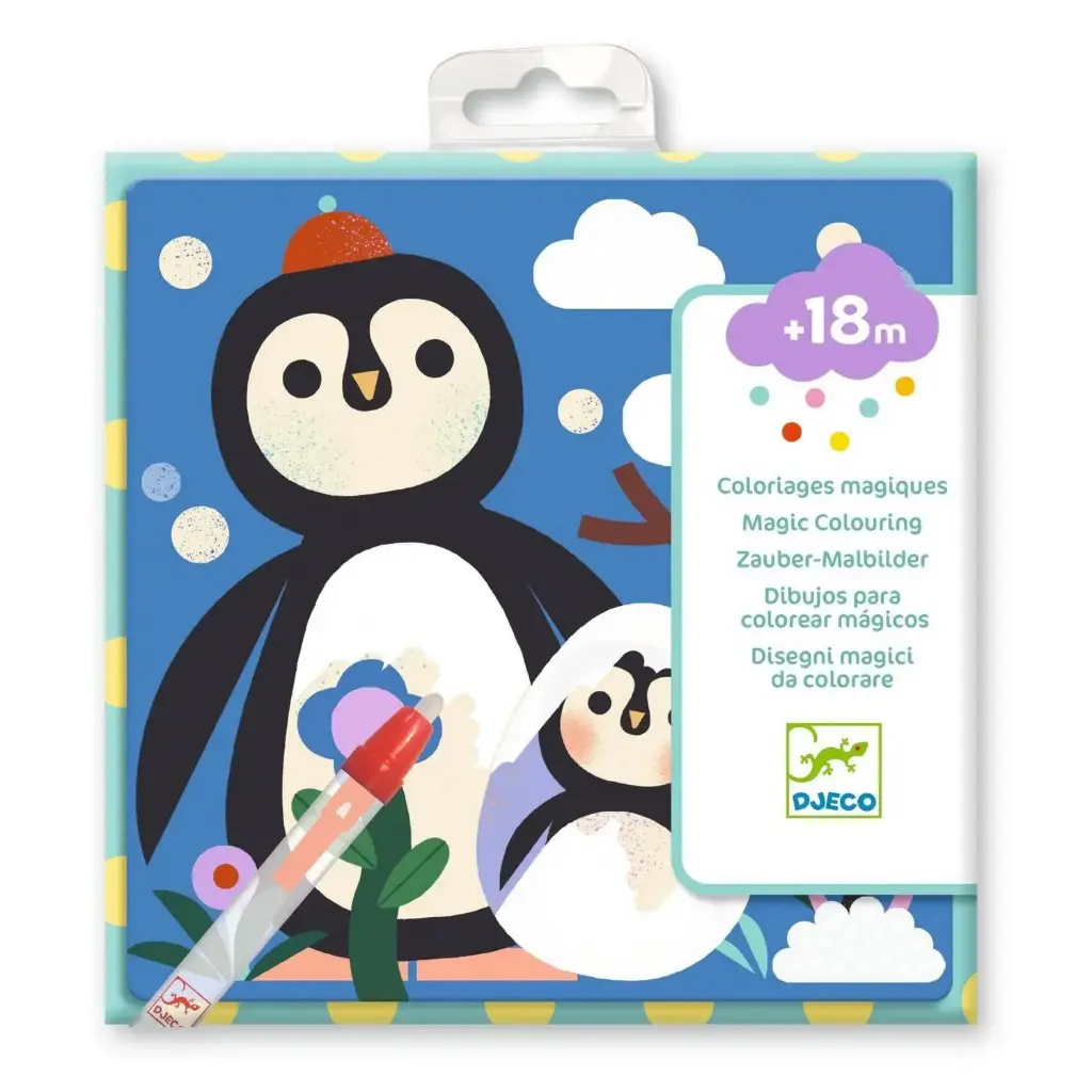 Coloriages magiques "Coucou caché maman-bébé du monde" 