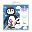 Coloriages magiques "Coucou caché maman-bébé du monde" 