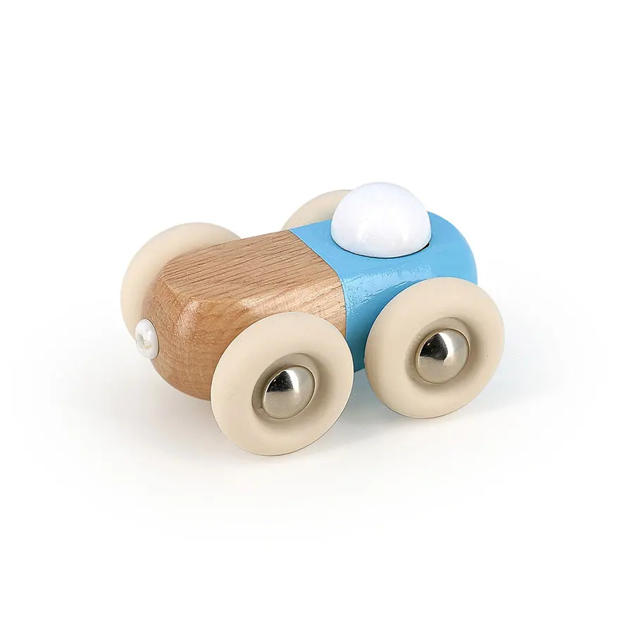 Voiture moit-moit bleue