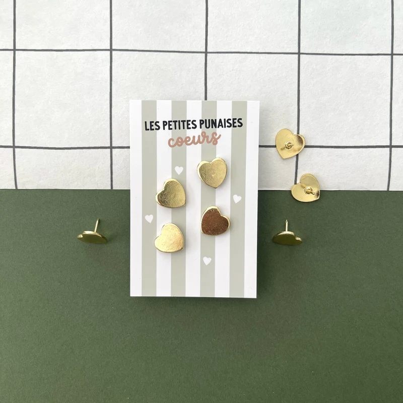 [LESPTITESDATESPUNAISESCOEURS] Les petites punaises "Coeurs" 