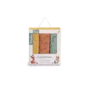 Set de 3 langes imprimés - Trois petits lapins...