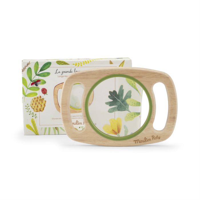 Grande loupe à poignées