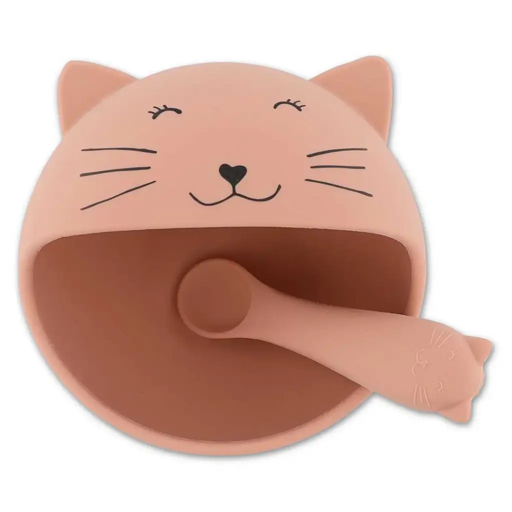 Premier set repas pour bébé "Chat"