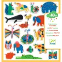 60 Gommettes en feutrine "Des animaux partout !"