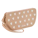 Trousse en silicone "Nougat"