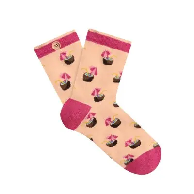 Chaussettes inséparables Cabaia "Lisa et Sonia"