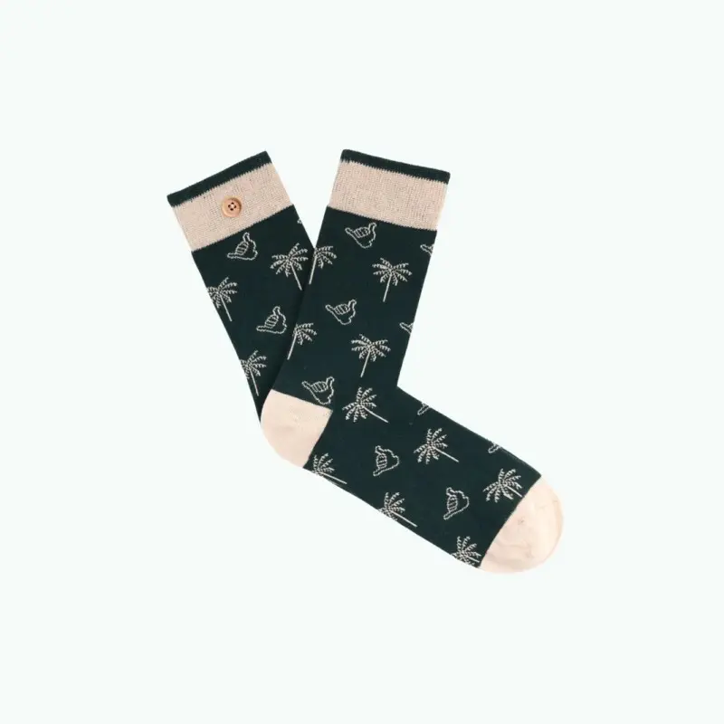 [CABATNOINEETALICIA] Chaussettes inséparables Cabaia "Antoine et Alicia"