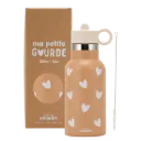 Gourde isotherme 350ml "Nougat à cœurs"