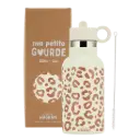 Gourde isotherme 350ml "Crème léopard" 