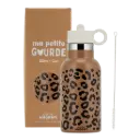 Gourde isotherme 350ml "Caramel léopard" 