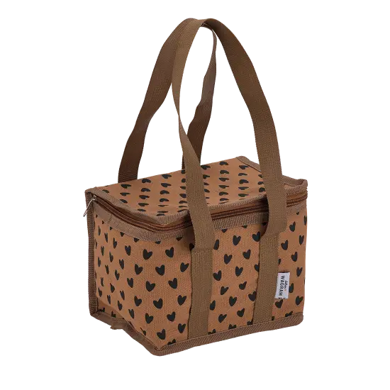 Sac de transport isotherme "Noisette à cœurs"