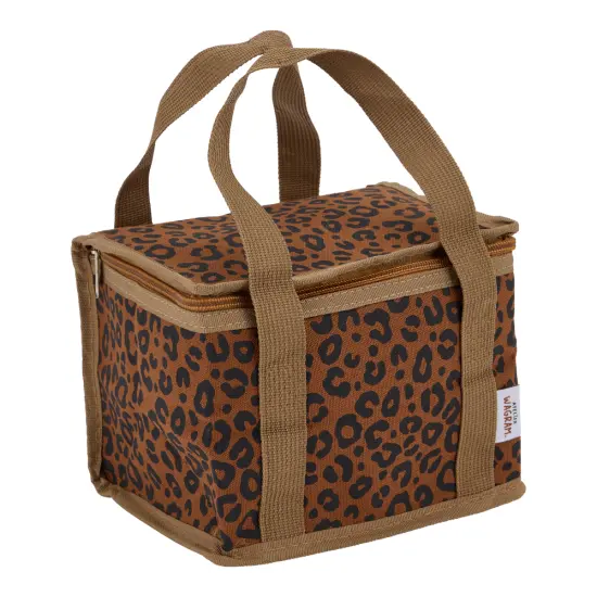 Sac de transport isotherme "Caramel léopard"
