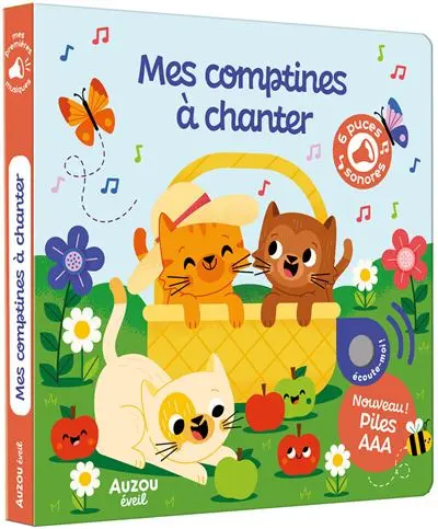 Livre sonore "Mes comptines à chanter"